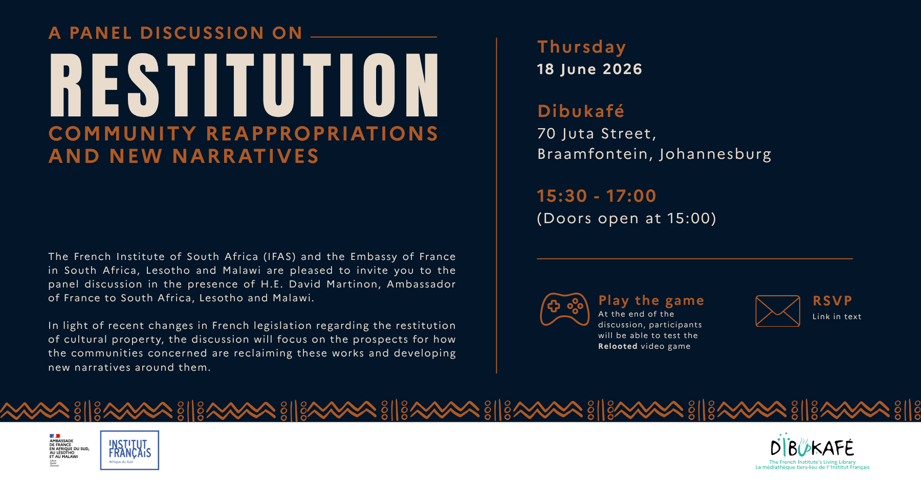 Restitution: Community reappropriations and new narratives